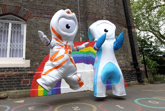 一个眼睛看世界——伦敦奥运会、残奥会吉祥物揭晓